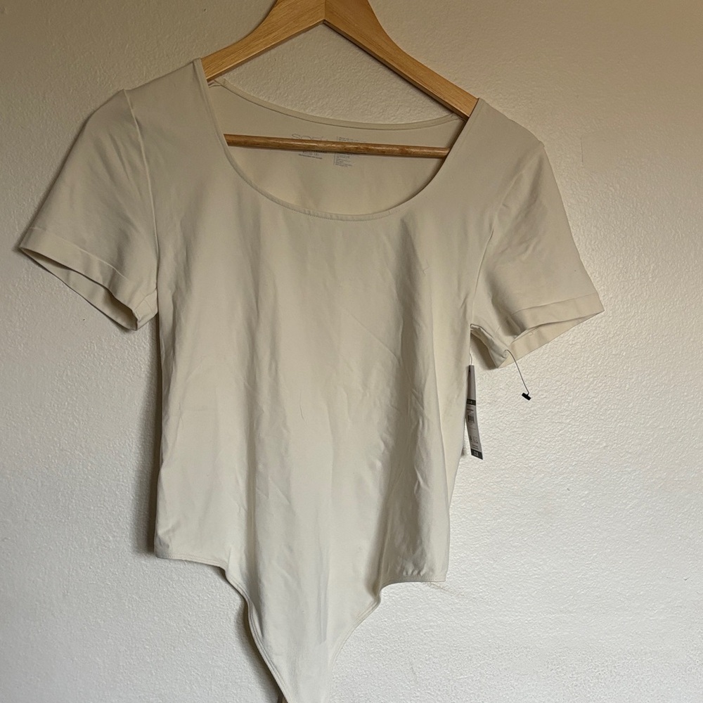 Sofia by Sofia Vergara Cream Bodysuit